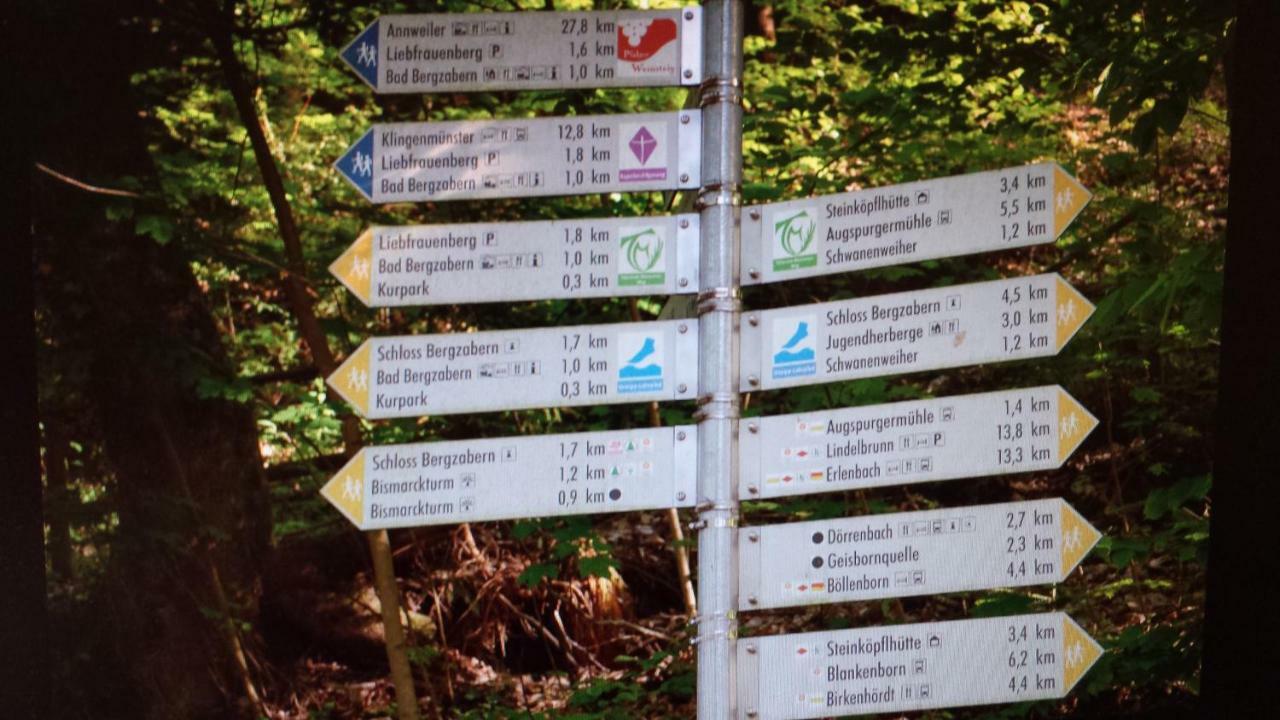 App. Ferienwohnung Berger Bad Bergzabern Exterior foto